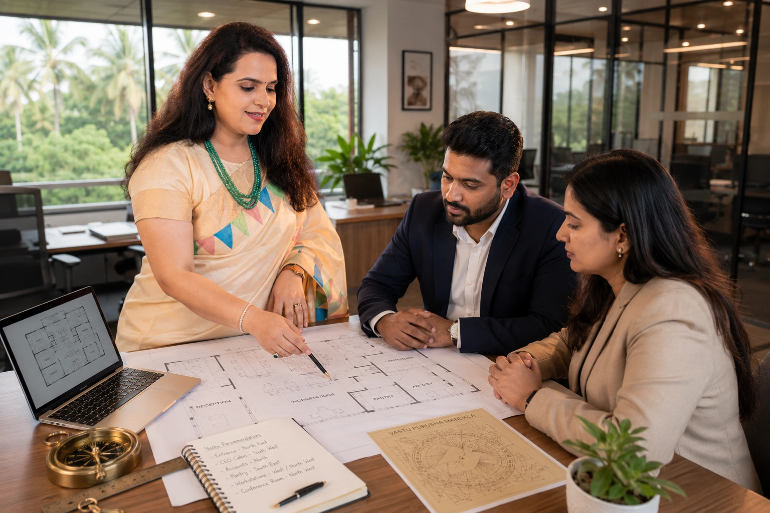 Office Vastu consultation — workspace energy analysis in Coimbatore